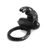 Malesation Vibro Rabbit Ring Black