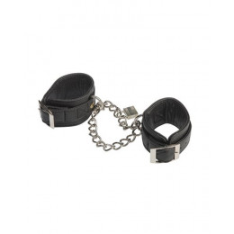 Lux Fetish Leatherette Cuffs Heavy Duty