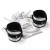 Fifty Shades Totally His Soft Handcuffs - Black/White