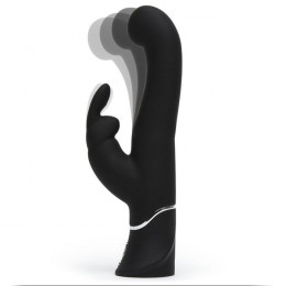 Lovehoney Happy Rabbit G-Spot Stroking Vibrator -  Black