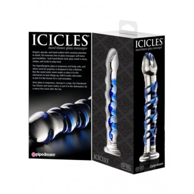 Icicles No. 5 - Blue