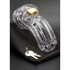 CB-X Male Chastity The Curve Clear Cage